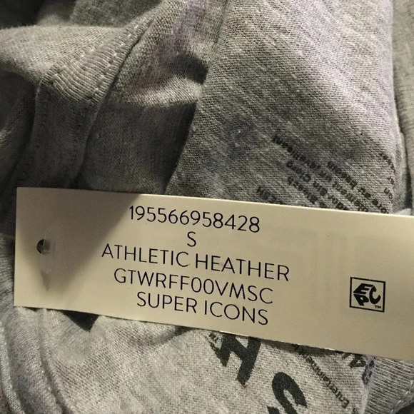 NWT DC Comics Men’s Size Large Heather Gray Super Icons Tee Shirt - Picture 9 of 9